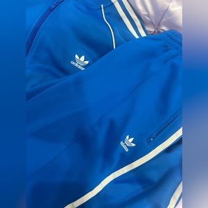 Adidas Tracksuit - Blue - Womens